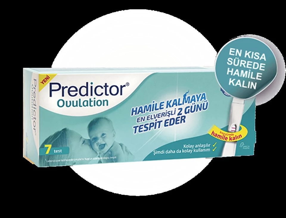 Predictor Ovulasyon Testi Yeni