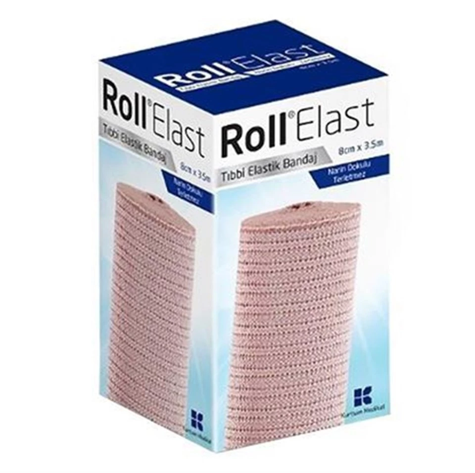 Roll Flex Elastik Bandaj 8cm x 3,5m