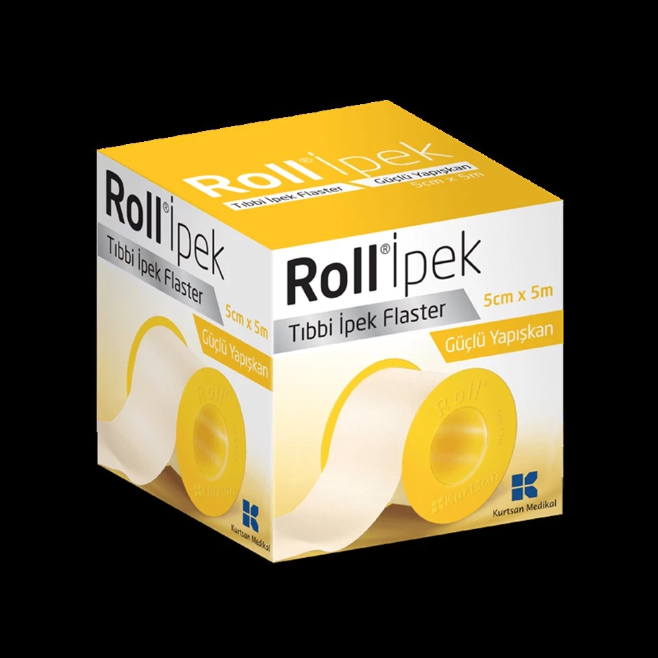 Roll İpek- İpek Tıbbi Flaster 5cm x 5m