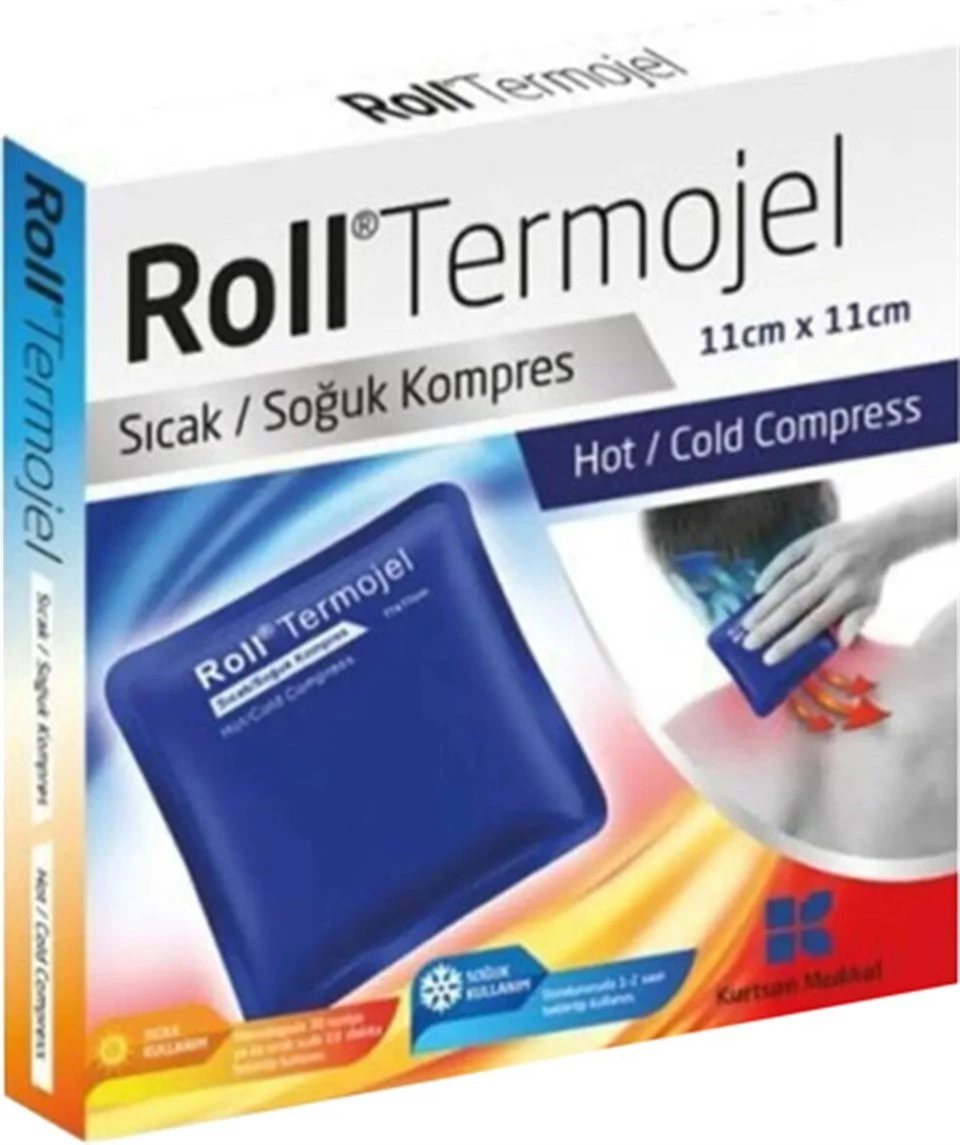 Roll Termojel Sıcak Soğuk Kompres 11x11 Termofor Kompress