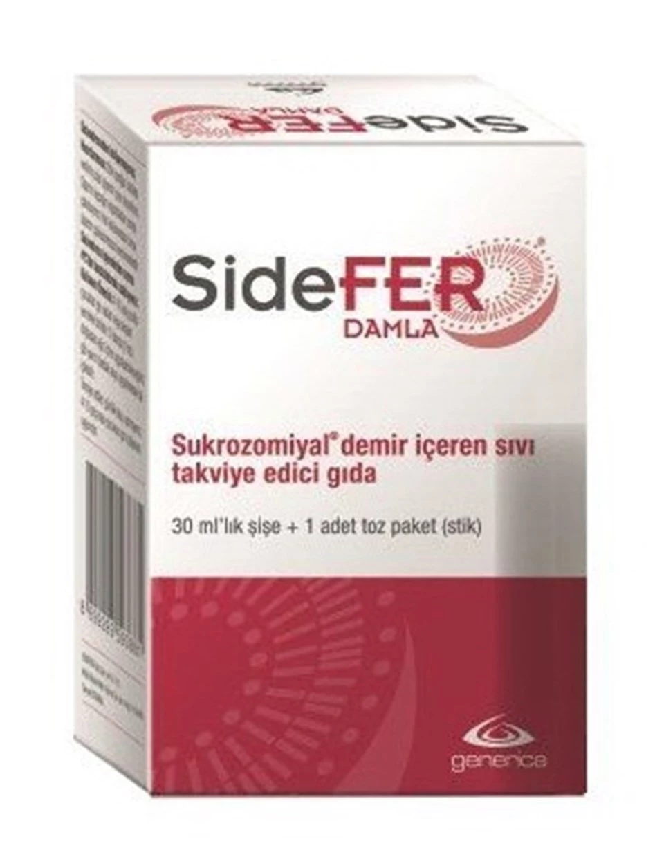 SideFer Damla Takviye Edici Gıda 30 ml