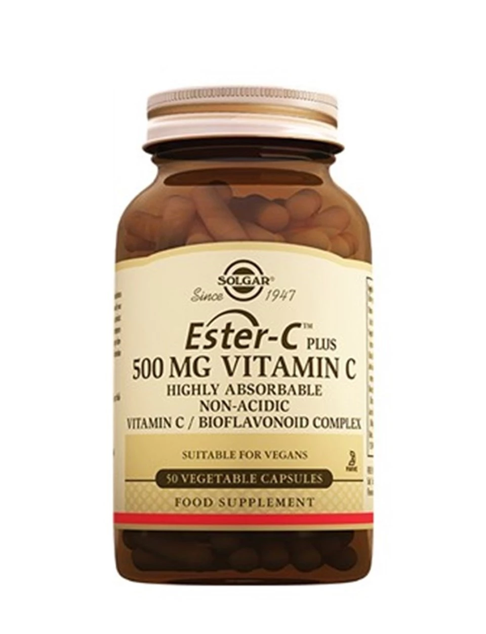 Solgar Ester-C Plus 500 mg 50 Kapsül