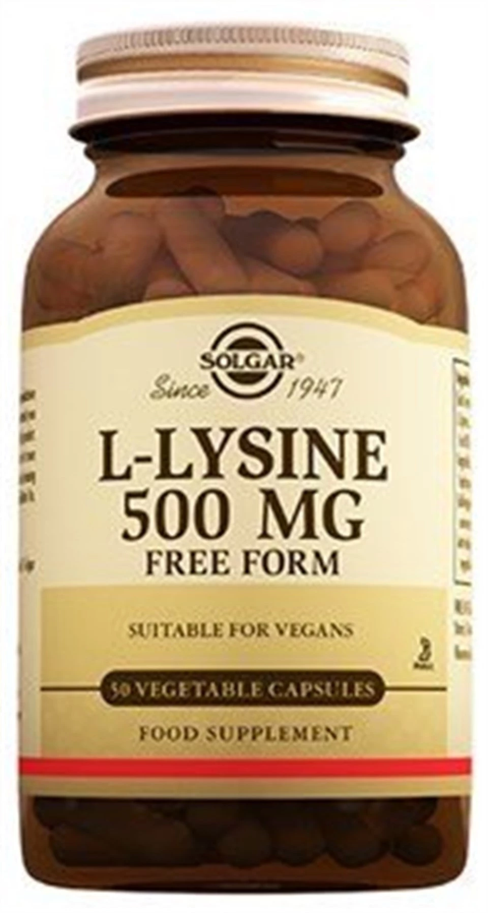 Solgar L-Lysine 1000 mg 50 Tablet