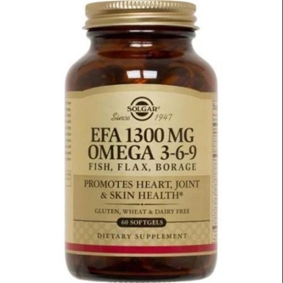 Solgar Omega 3-6-9 Efa 1300 mg 60 Kapsül