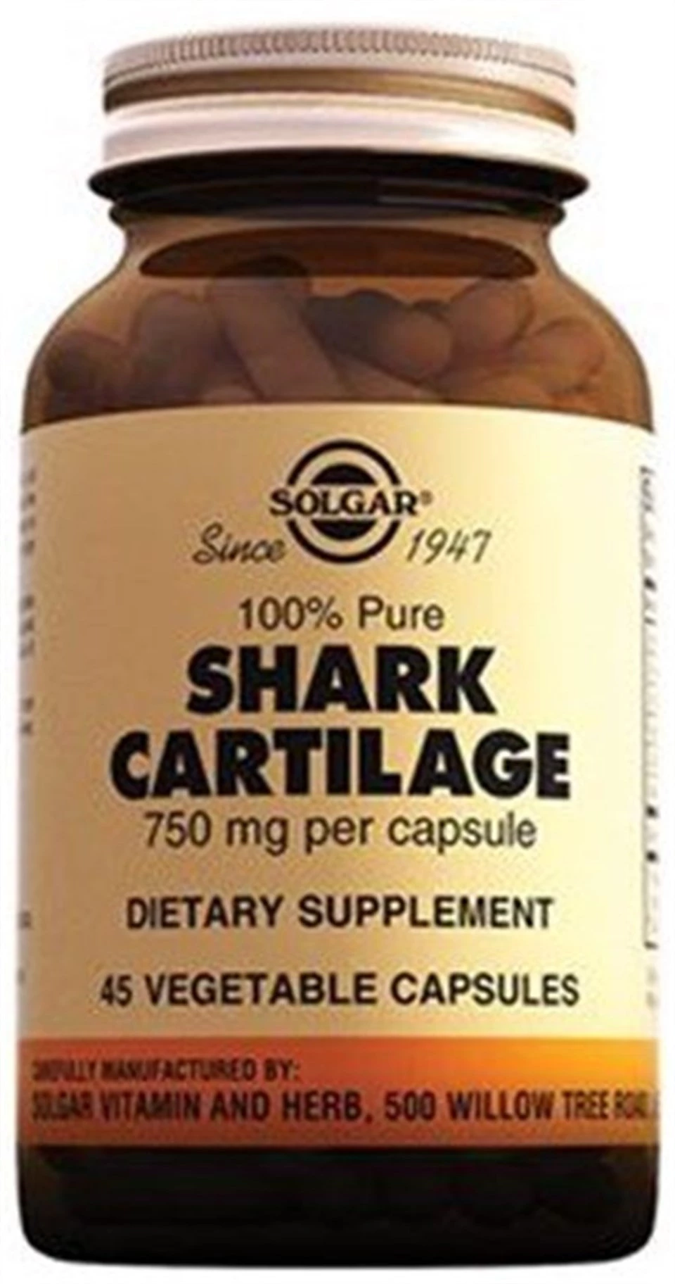 Solgar Shark Cartilage 45 Kapsül