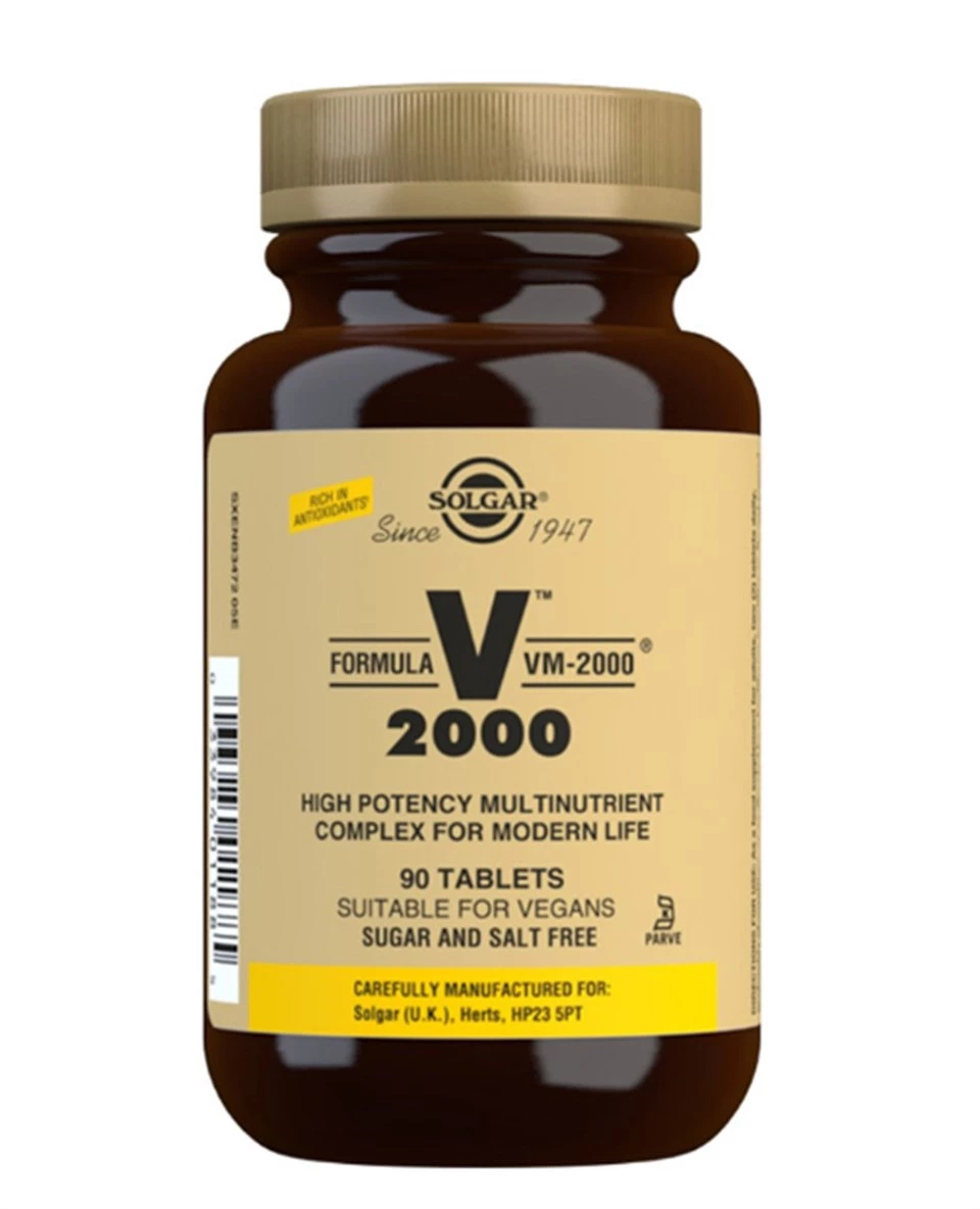 Solgar VM 2000 Multivitamin 90 Tablet