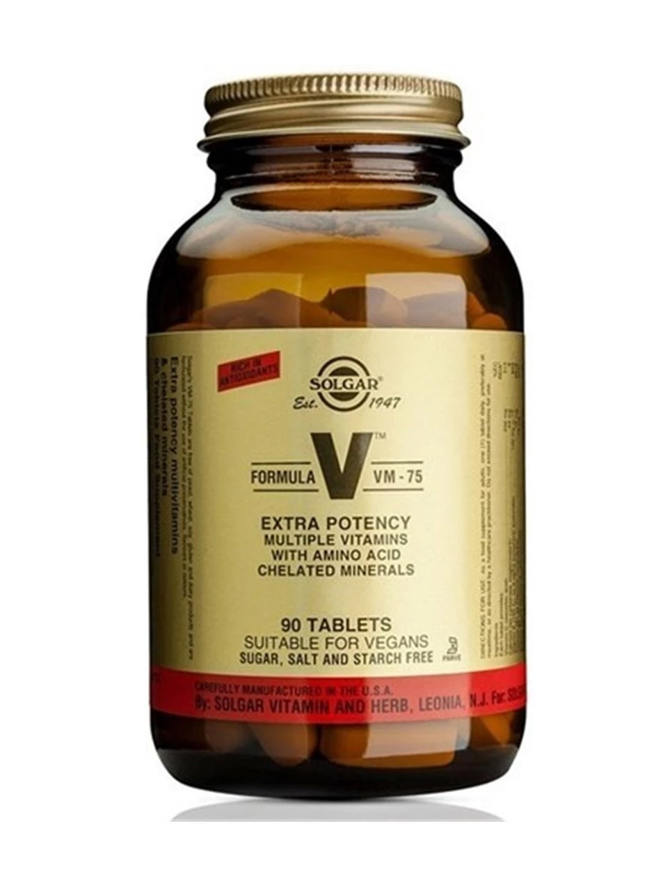 Solgar Vm 75 Multi Vitamin 90 Tablet