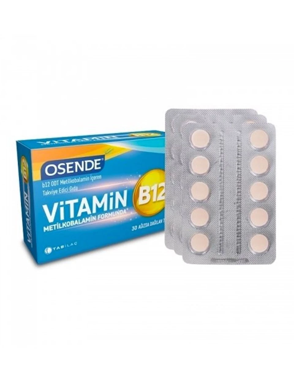 Tab Osende Metilkobalamin B12 30 Tablet