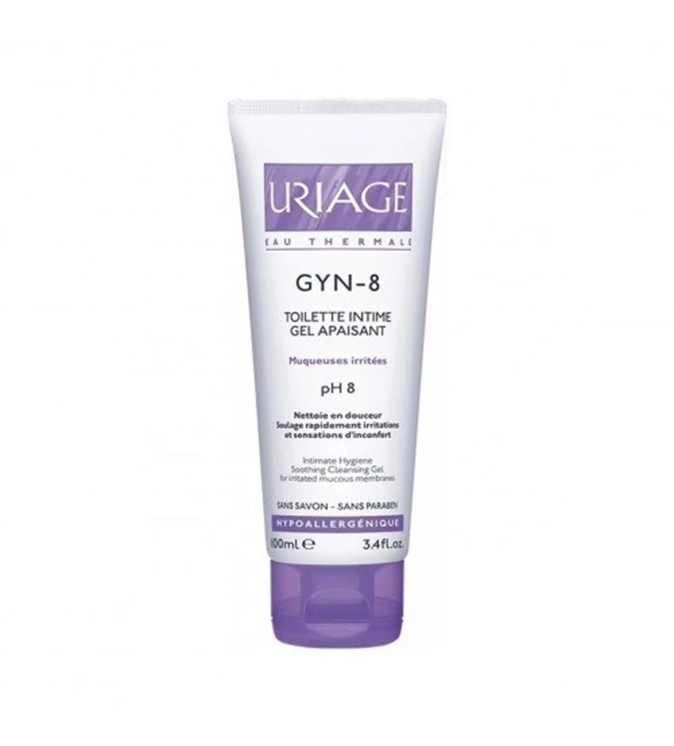Uriage GYN-8 Soothing Intimate Hygiene Cleansing Gel 100 ml