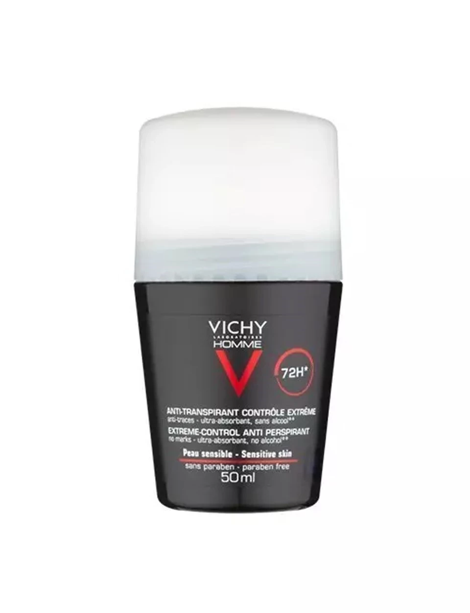 Vichy Homme Terleme Karşıtı İz Bırakmayan Deodorant Yoğun Kontrol 50 ml