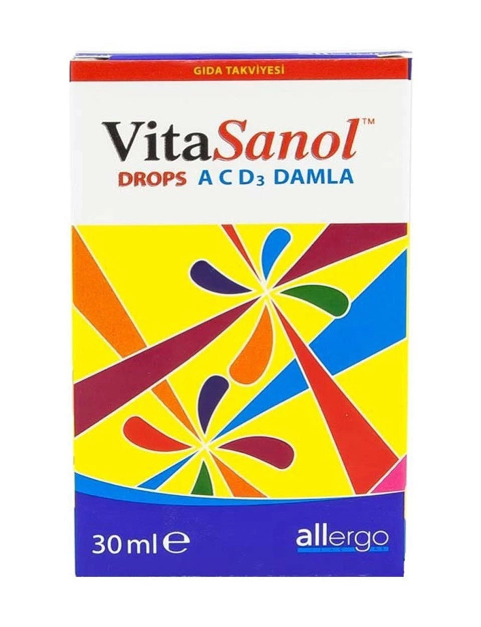 Vitasanol Vit A C D3 Damla 30 ml